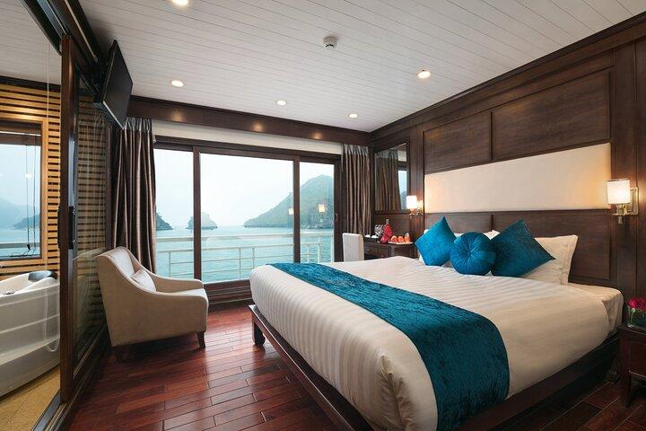 Hanoi to Halong Bay: 2D1N 5-Star Cruise with Private Balcony