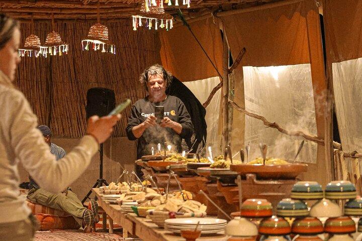 Agafay Desert Pool Day & Moroccan Dinner with Live Show