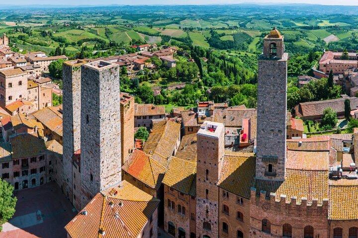 San Gimignano & Tuscan Wine Tasting from Florence