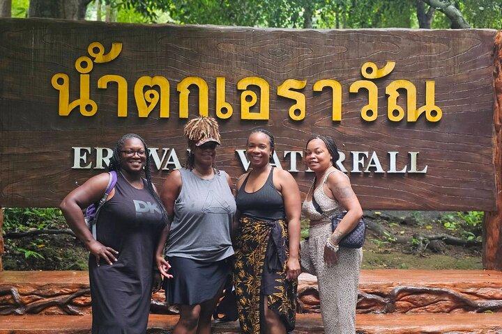 Private Tour to Erawan Waterfall and Boat Tour in Kanchanaburi