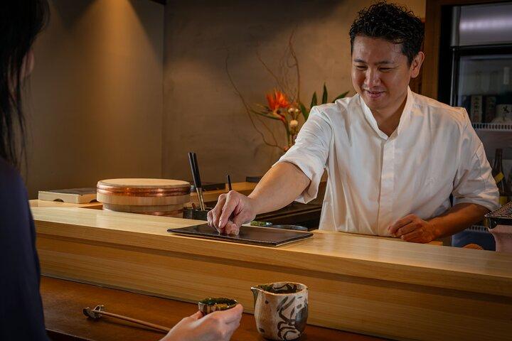 Exclusive 12 Course Omakase Sushi Experience in Osaka