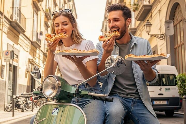 Private Tour: Naples Food Tasting Tour by Vintage Vespa