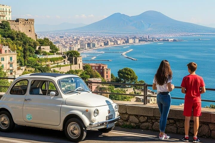 Private Tour: Naples Food Tasting Tour by Vintage Fiat 500/600