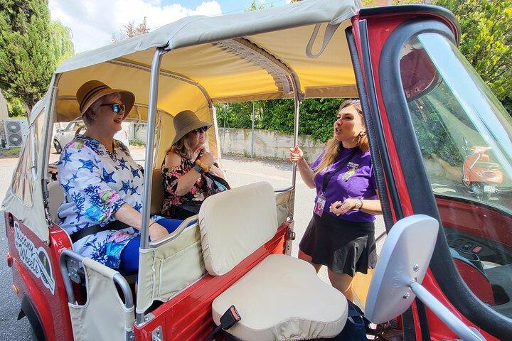 From San Gimignano: Tuscany Wine tour by Tuk Tuk with Lunch