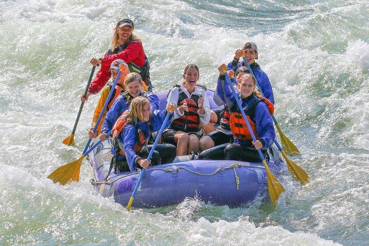 Whitewater Rafting Small Boat Adventure Snake River Jackson Hole