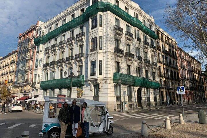 Welcoming Tuk Tuk Tour of Madrid For up to 6 People