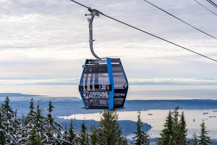 Grouse Mountain, Skyride Gondola & Capilano Bridge from Vancouver