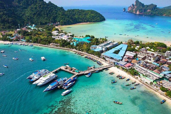 Phi Phi Islands Tour by Luxury Big Boat from Phuket