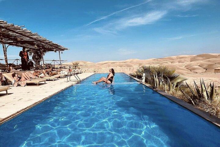 Private Agafay Desert with Quad Biking Camel Ride Dinner And show