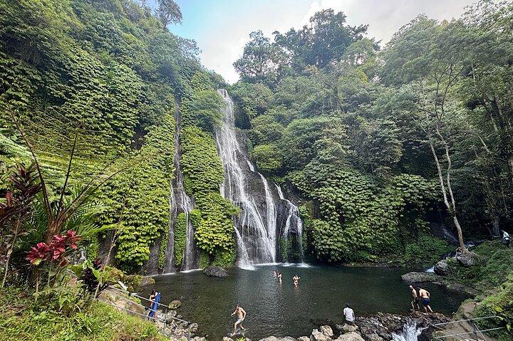 Munduk Twin Lake Jungle Hike, Ulun Danu Temple, & Waterfall