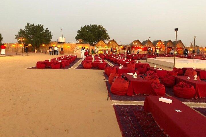 Dinner in Desert with Traditional Show and Optional Activities