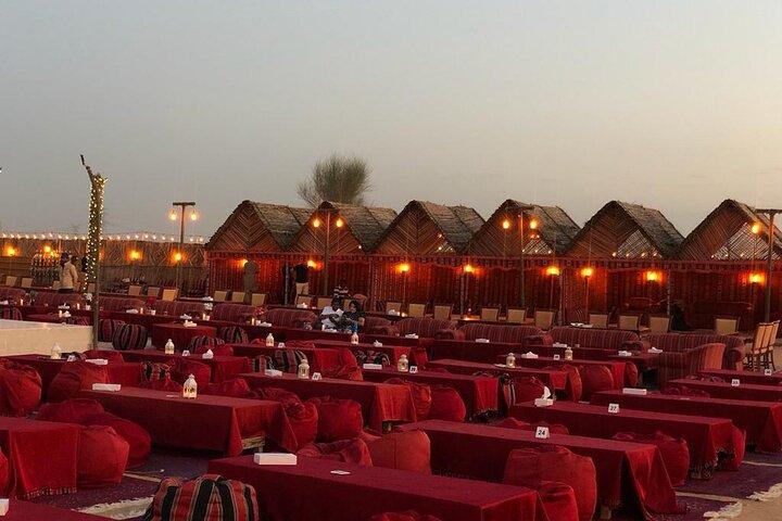 Dinner in Desert with Traditional Show and Optional Activities