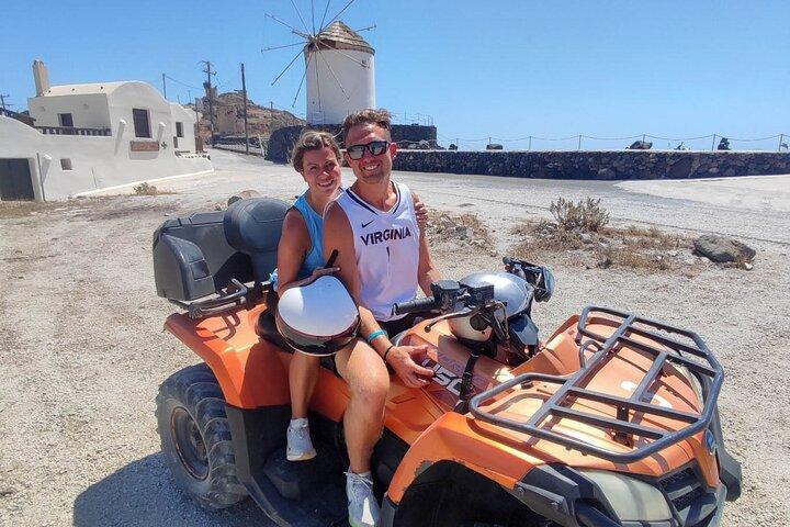 Santorini ATV Quad off-road Tour: Perfect for Cruise Passengers
