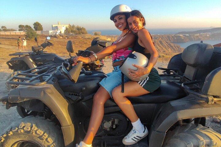 10 Years Santorini ATV/Quad Experience Tour- FREE Transportation
