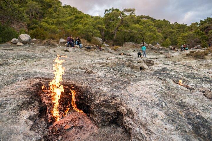 From Antalya: Private Phaselis, Olympos & Chimera Flames Tour