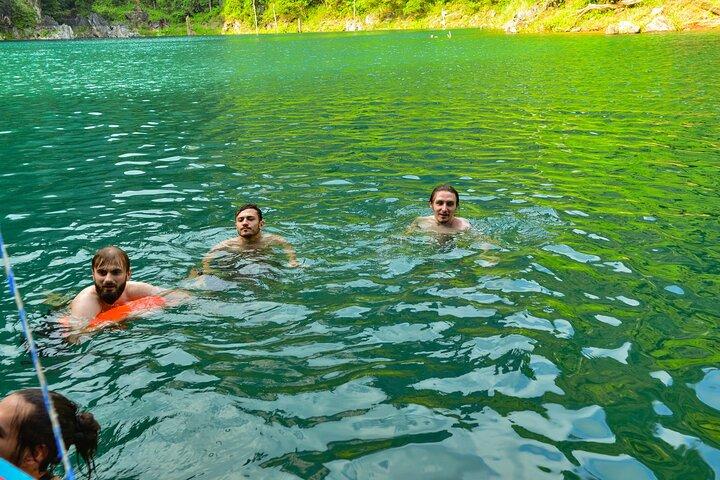 Cheow Lan Lake and Diamond Cave Adventure from Khao Sok
