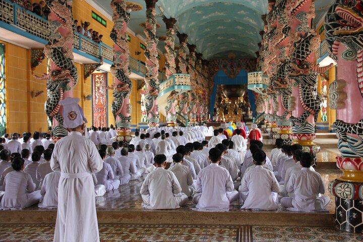 From Ho Chi Minh City: Black Mountain and Cao Dai Temple 1 Day