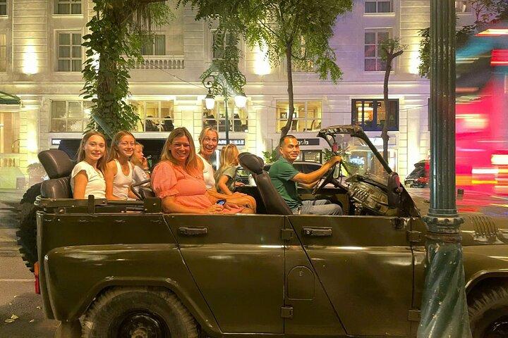 Saigon By Night Open Air Jeep Street Food Tour Experience