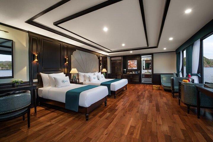 2 Days and 1 Night Aspira Cruises 5 Star Halong Bay Cruise