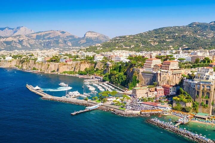 From Naples: Tour of the Amalfi Coast, Sorrento, and Pompeii
