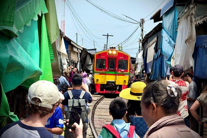 Bangkok: Private Floating Market and Train Market