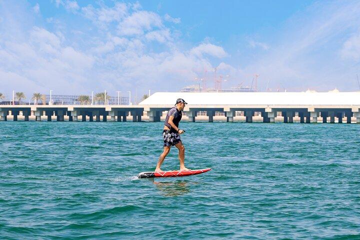 EFoil and Hydrofoil Surfboard Activity in Dubai