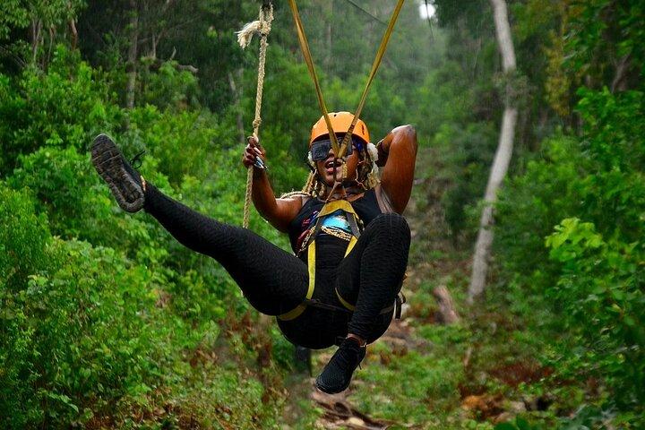 Tulum Wild Adventure Tour with ATV, Ziplining and Cenote