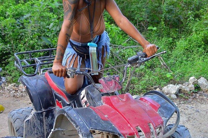 Tulum Wild Adventure Tour with ATV, Ziplining and Cenote