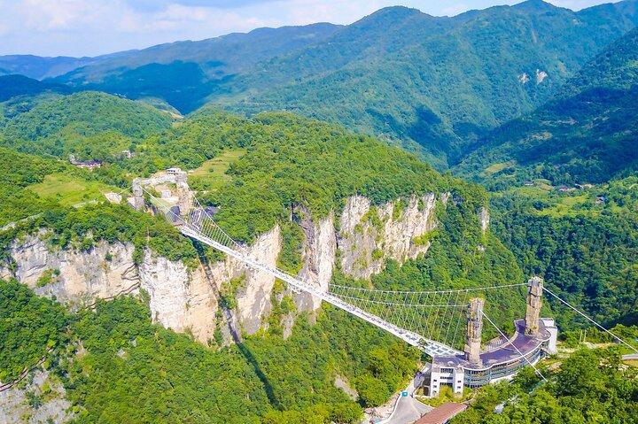 1 Day Zhangjiajie Grand Canyon Glass Bridge and Zip Line