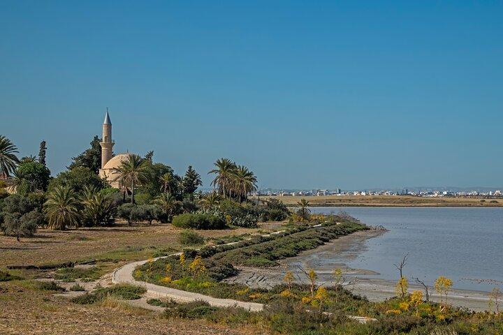 Larnaca Airport Pickup with 1-Hour Coastal Sightseeing Ride