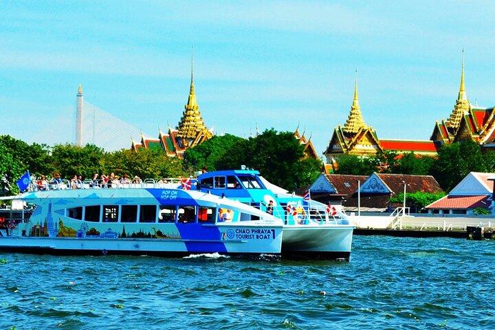 Chao Phraya Tourist Hop-On-Hop-Off Sightseeing Boat from Bangkok