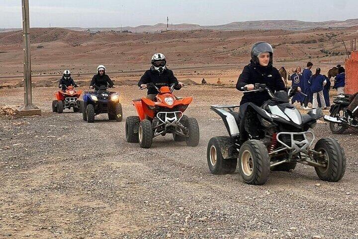 Enjoy ATV Quad Ride at Palmeraie Desert & Camel Ride - Marrakesh