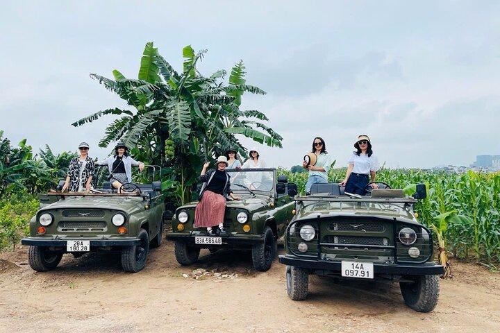 Hanoi Old Streets Jeep Exploration