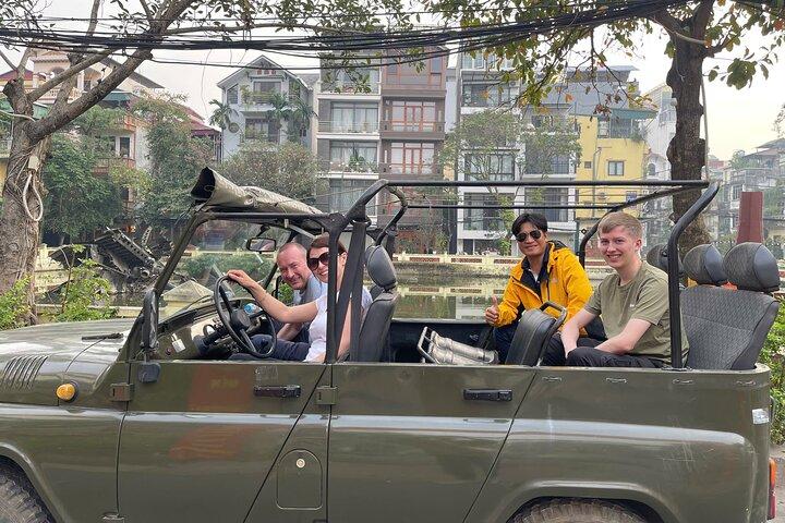 Half Day Hanoi Jeep Tour Heritage And Old Streets