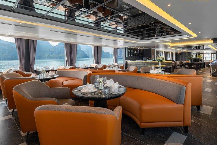 Top Rated Luxury Day Cruise from Hanoi to Halong and Lan Ha Bay