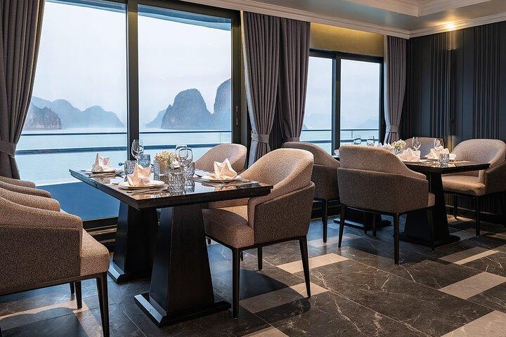 Top Rated Luxury Day Cruise from Hanoi to Halong and Lan Ha Bay