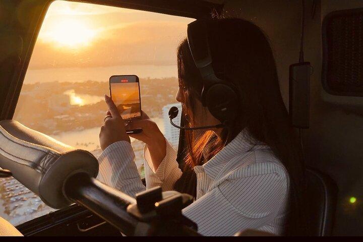 Miami Sunset Private Helicopter Flight