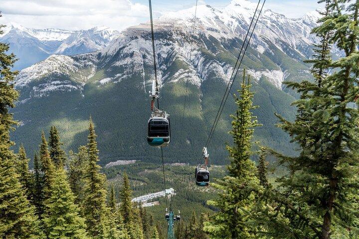 Calgary/Banff: Gondola, Upper Hot Spring, Bow Fall & Top 3 Lakes