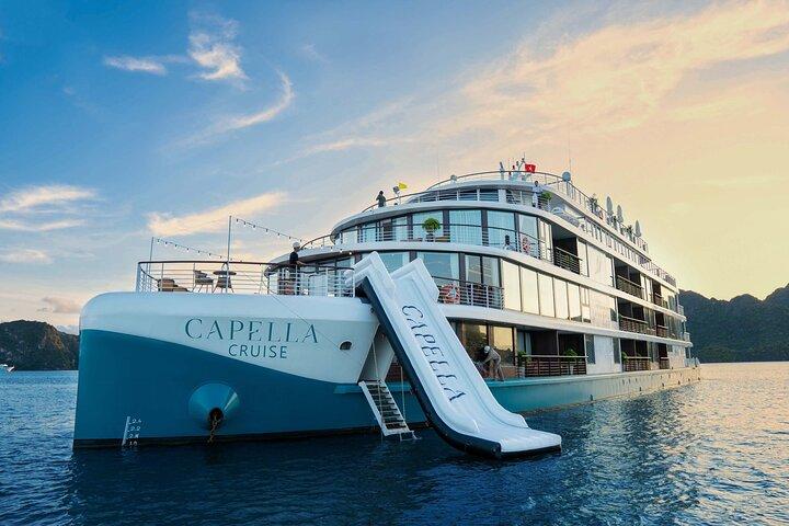 6-star Capella cruise Halong Bay & Lan Ha Bay 2D1N from Hanoi