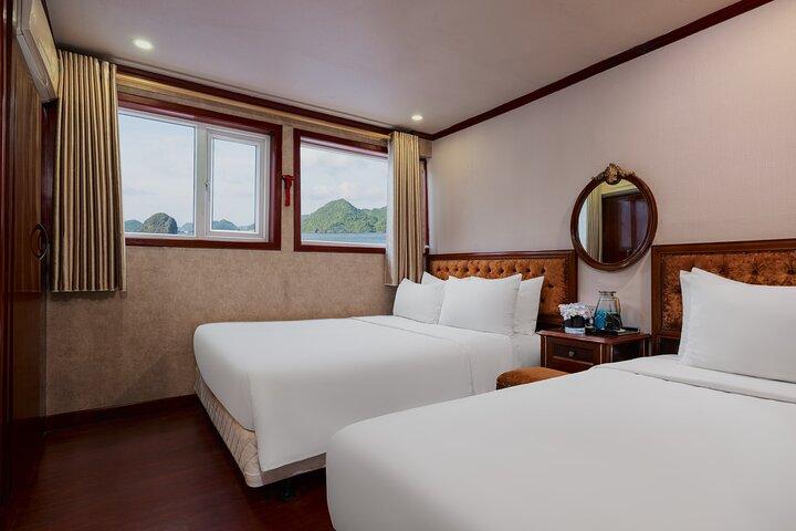 2-Day Luxury Cruise Through Bai Tu Long Bay’s Hidden Beauty
