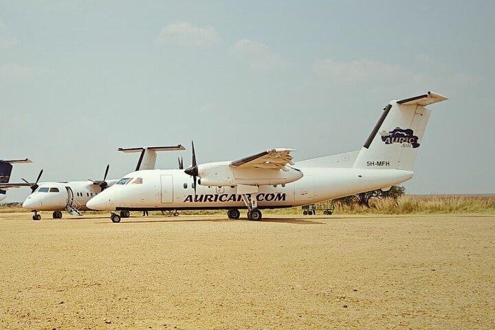 4 Day Fly-In Serengeti Safari and Scenic Drive-Out Adventure