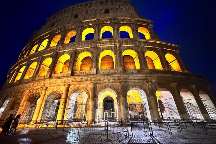 Colosseum By Night Underground and Arena Access Tour