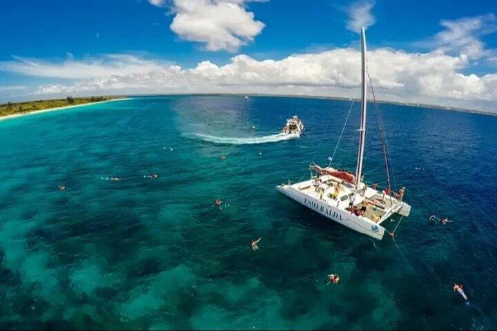 Saona Island: Catamaran, Buffet Lunch and Pick up Included