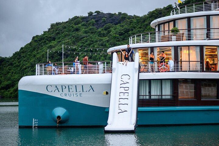 Halong and Lan Ha Bay 2D1N Journey Capella 6Star Luxury Cruise