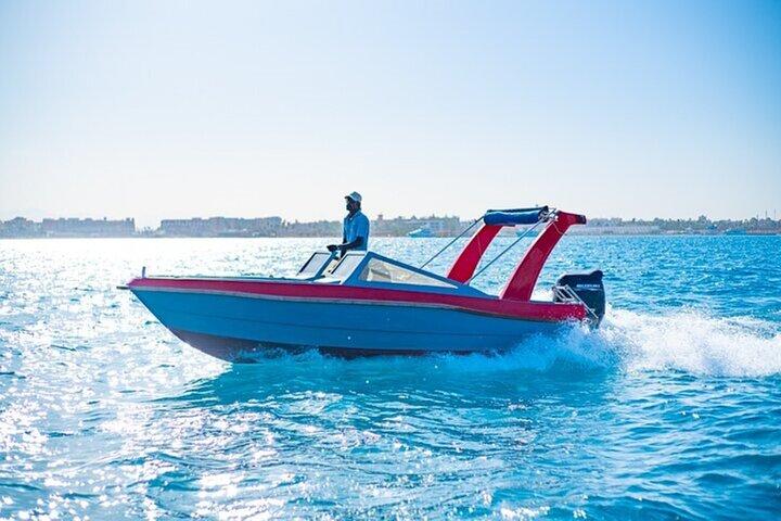 Dolphin House By Private Speed Boat & Drinks & Transfer-Hurghada