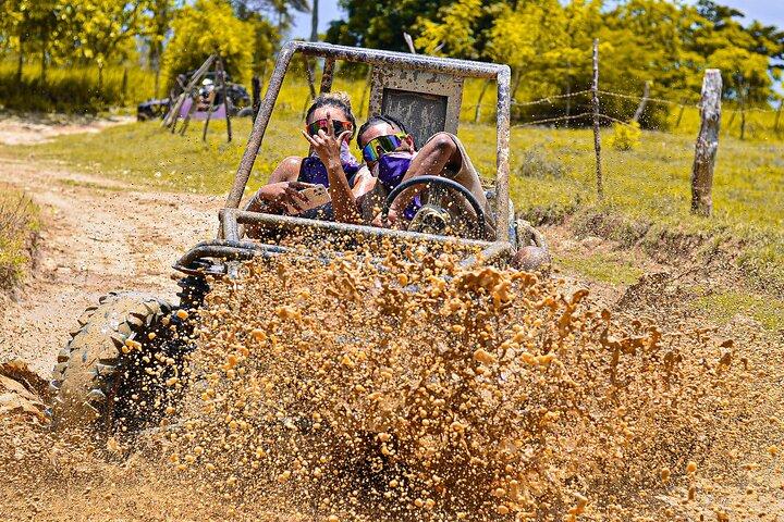 buggy Adventure in Punta Cana to water Cave and Macao Beach