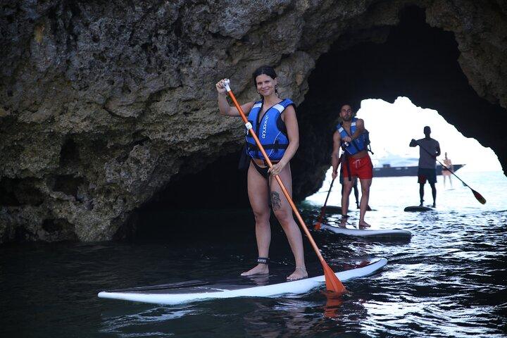 Albufeira Sea Caves & Hidden Beaches Guided SUP Tour