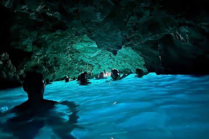 Blue and Green Caves boat tour from Dubrovnik Old City
