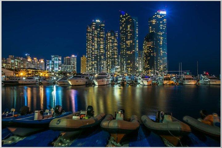 Busan Night Tour with Cruise & Fireworks Show