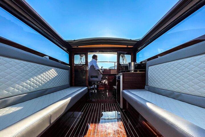 Private Cruise on Lake Como with Luxury Wooden Taxi Boat